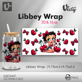 Betty Cherry Libbey Wrap 027