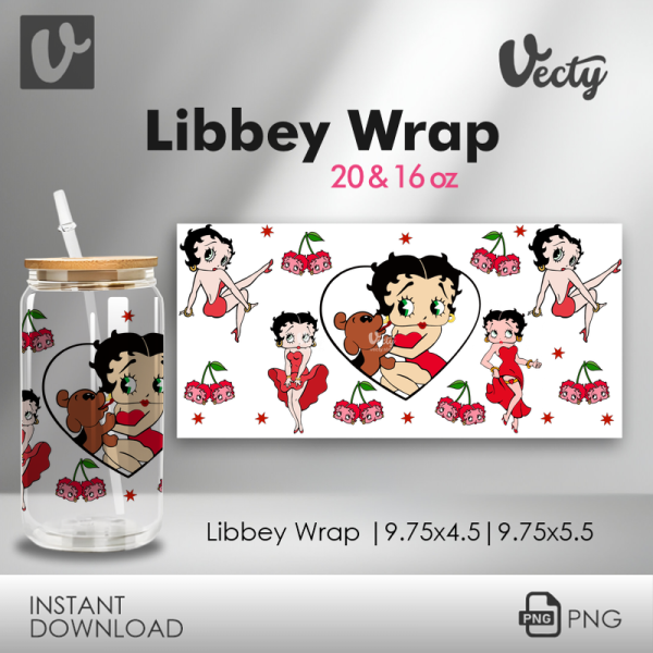 Betty Pet Cherry Libbey Wrap 028