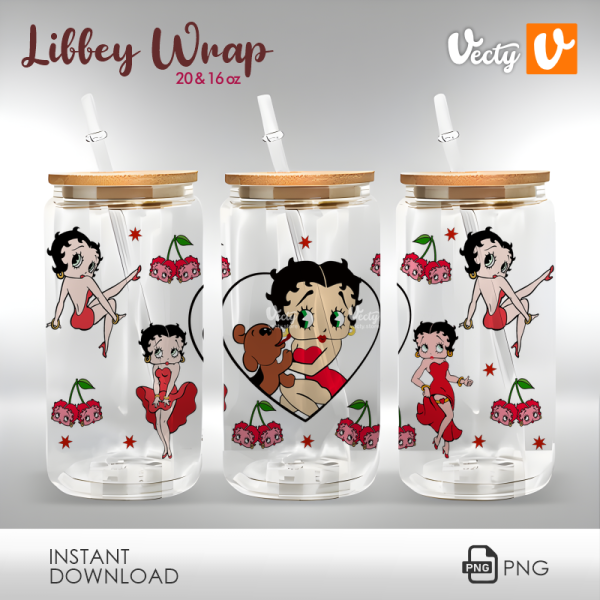 Betty Pet Cherry Libbey Wrap 028