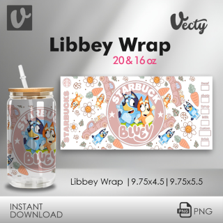 Bluey Starbuck Libbey Wrap 029