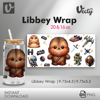 Chewbacca Wars Libbey Wrap 032