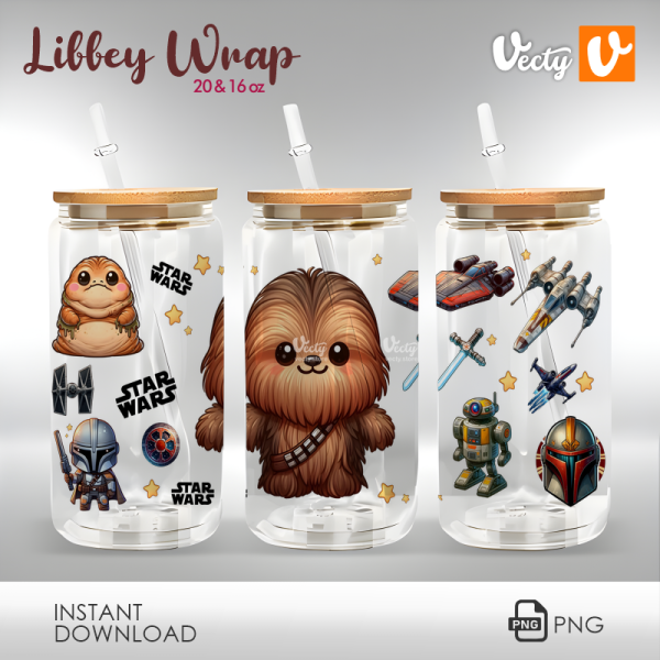 Chewbacca Wars Libbey Wrap 032