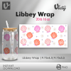 Conchas Pastel Floral Libbey Wrap