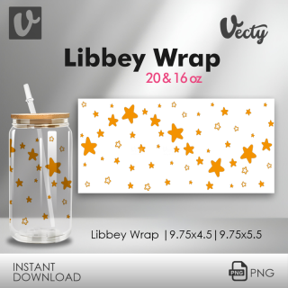 Estrellas Y Stars Libbey Wrap 040