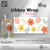 Flores Pattern Libbey Wrap 042