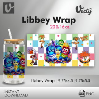 Intensamente Ansiedad Libbey Wrap 060
