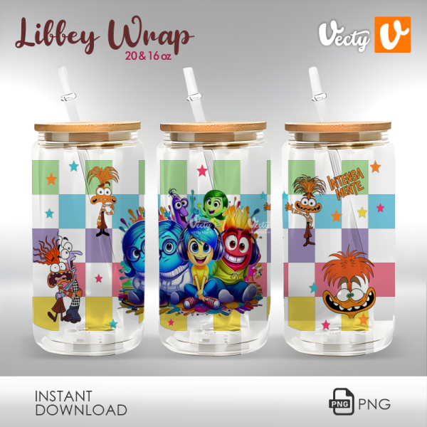 Intensamente Ansiedad Libbey Wrap 060