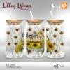 La Mejor Mama Girasoles Libbey Wrap 069