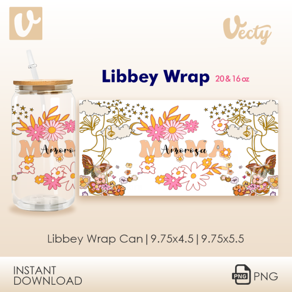 Mama Amorosa Libbey Wrap 16oz y 20oz