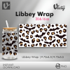 Animal Print Bats Libbey Wrap