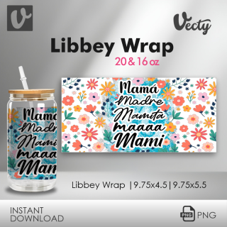 Mama Madre Mamita Libbey Wrap 075