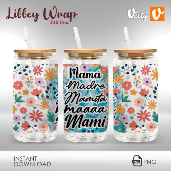 Mama Madre Mamita Libbey Wrap 075