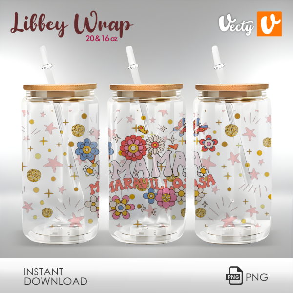 Mama Maravillosa Libbey Wrap 003 PNG