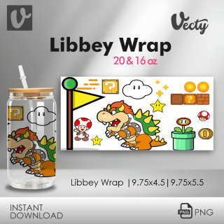 Mario Bowser Libbey Wrap 079