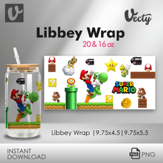 Mario Yoshi Libbey Wrap 082