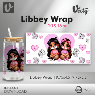 Mejores Amigas Friends Libbey Wrap 083